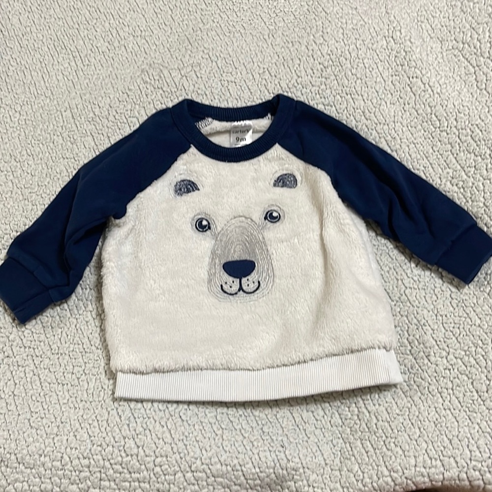 Carter’s baby bear sweater